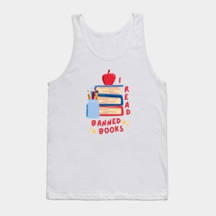 I read banned books Tank Top